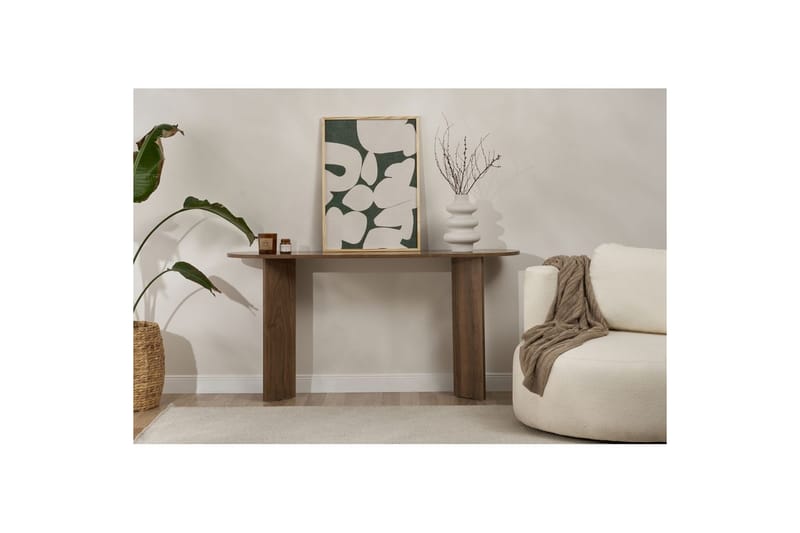 Yeno Konsollbord 150 cm - Sjokoladebrun - Møbler - Bord - Avlastningsbord - Gangbord