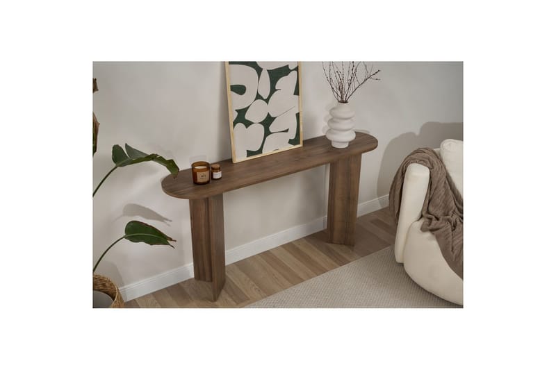 Yeno Konsollbord 150 cm - Sjokoladebrun - Møbler - Bord - Avlastningsbord - Gangbord