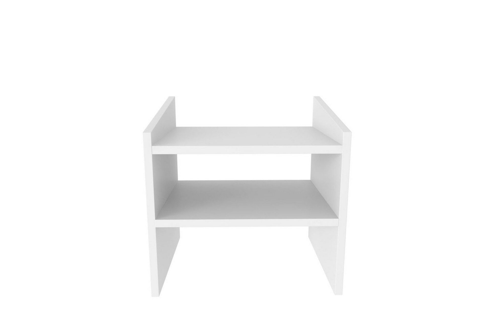 Zalric Nattbord 45 cm - Hvit