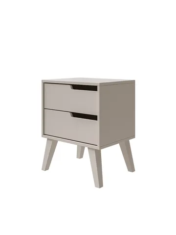 Zelto Nattbord 45 cm Høyre - Kasjmir (lys beige) - Møbler - Bord - Avlastningsbord - Sengebord & nattbord