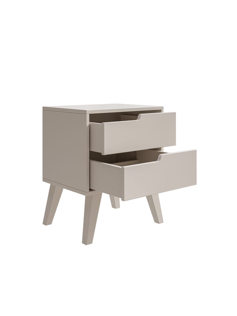 Zelto Nattbord 45 cm Venstre - Kasjmir (lys beige) - Møbler - Bord - Avlastningsbord - Sengebord & nattbord