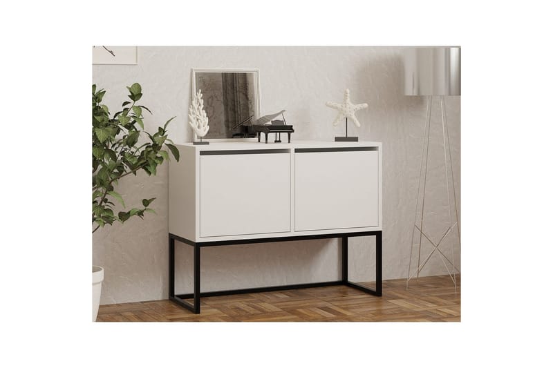 Zermat Konsollbord 90 cm - Hvit - Møbler - Bord - Avlastningsbord - Gangbord