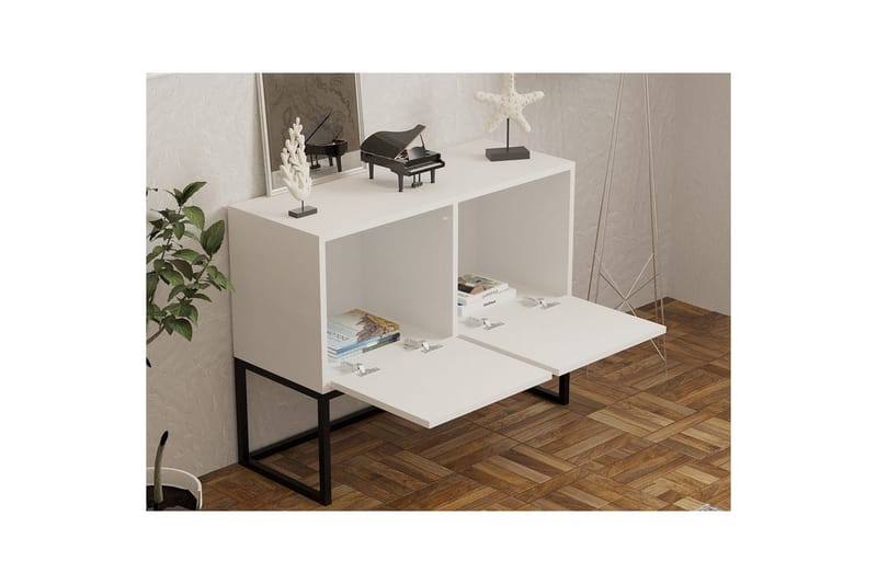 Zermat Konsollbord 90 cm - Hvit - Møbler - Bord - Avlastningsbord - Gangbord