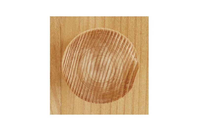 Konsollbord Loft24 Lowboard Cubrix Én dør Natur - Møbler - Bord - Avlastningsbord - Gangbord