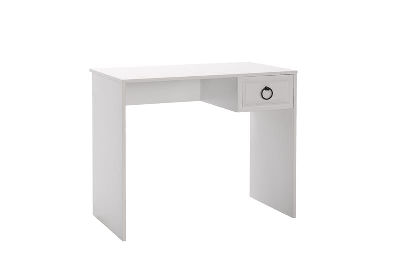 Ajra Skrivebord 90x51 cm Hvit - Hanah Home - Møbler - Bord - Kontorbord - Skrivebord