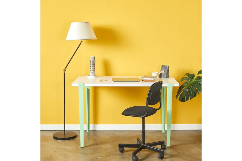 Eridanos Skrivebord 60x120 cm Hvit/Blå/Grønn - Hanah Home - Møbler - Bord - Kontorbord - Skrivebord