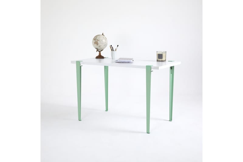 Eridanos Skrivebord 60x120 cm Hvit/Blå/Grønn - Hanah Home - Møbler - Bord - Kontorbord - Skrivebord