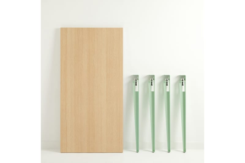 Eridanos Skrivebord 60x120 cm Brun/Blå - Hanah Home - Møbler - Bord - Kontorbord - Skrivebord