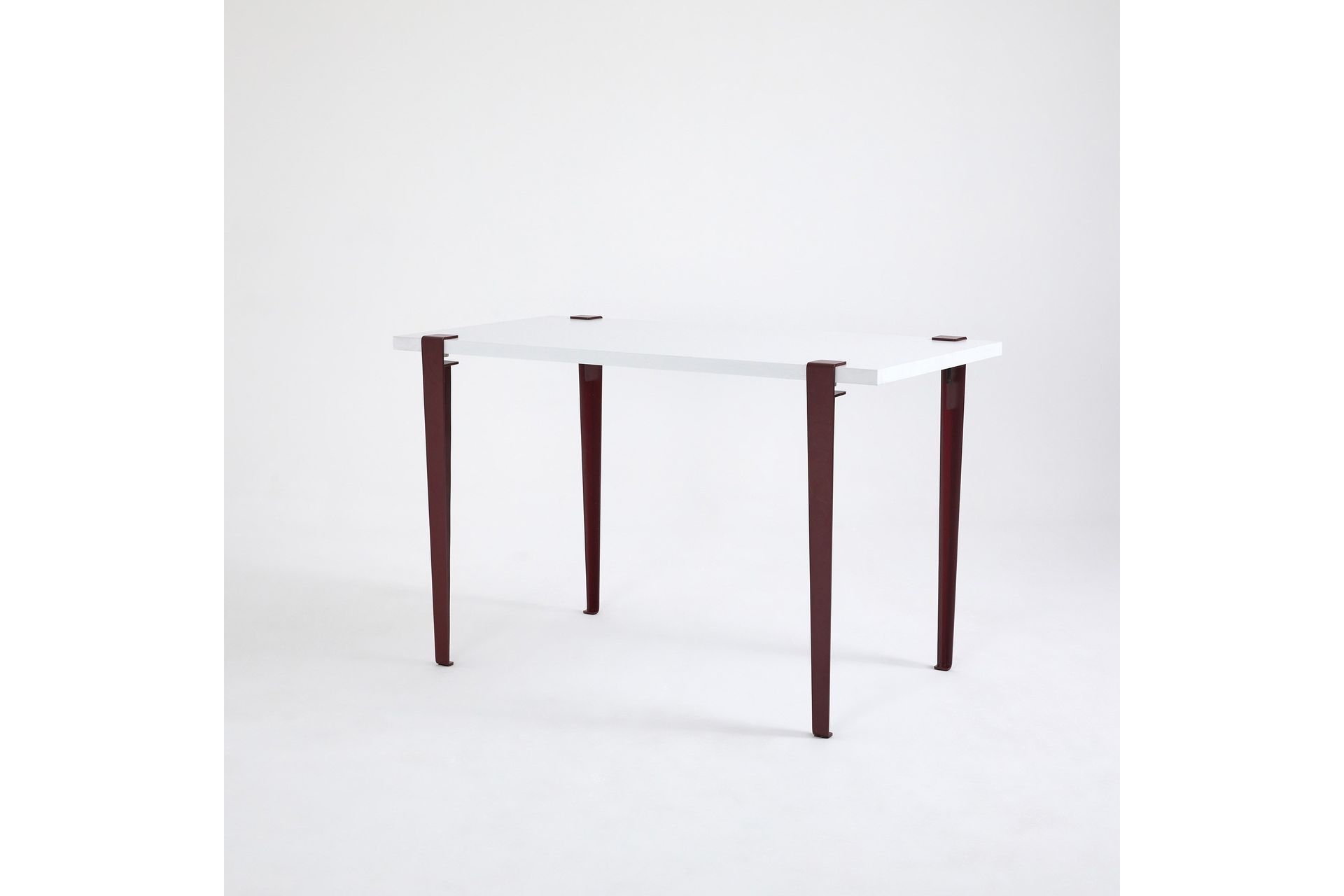 Eridanos Skrivebord 60x120 cm Hvit/Rød - Hanah Home - Møbler - Bord - Kontorbord - Skrivebord