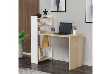 Chertsey Skrivebord 110x50 cm Brun/Hvit - Hanah Home - Møbler - Bord - Kontorbord - Skrivebord