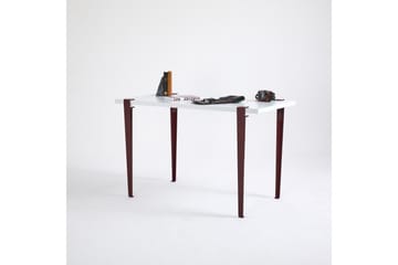 Eridanos Skrivebord 60x120 cm Hvit/Rød - Hanah Home - Møbler - Bord - Kontorbord - Skrivebord