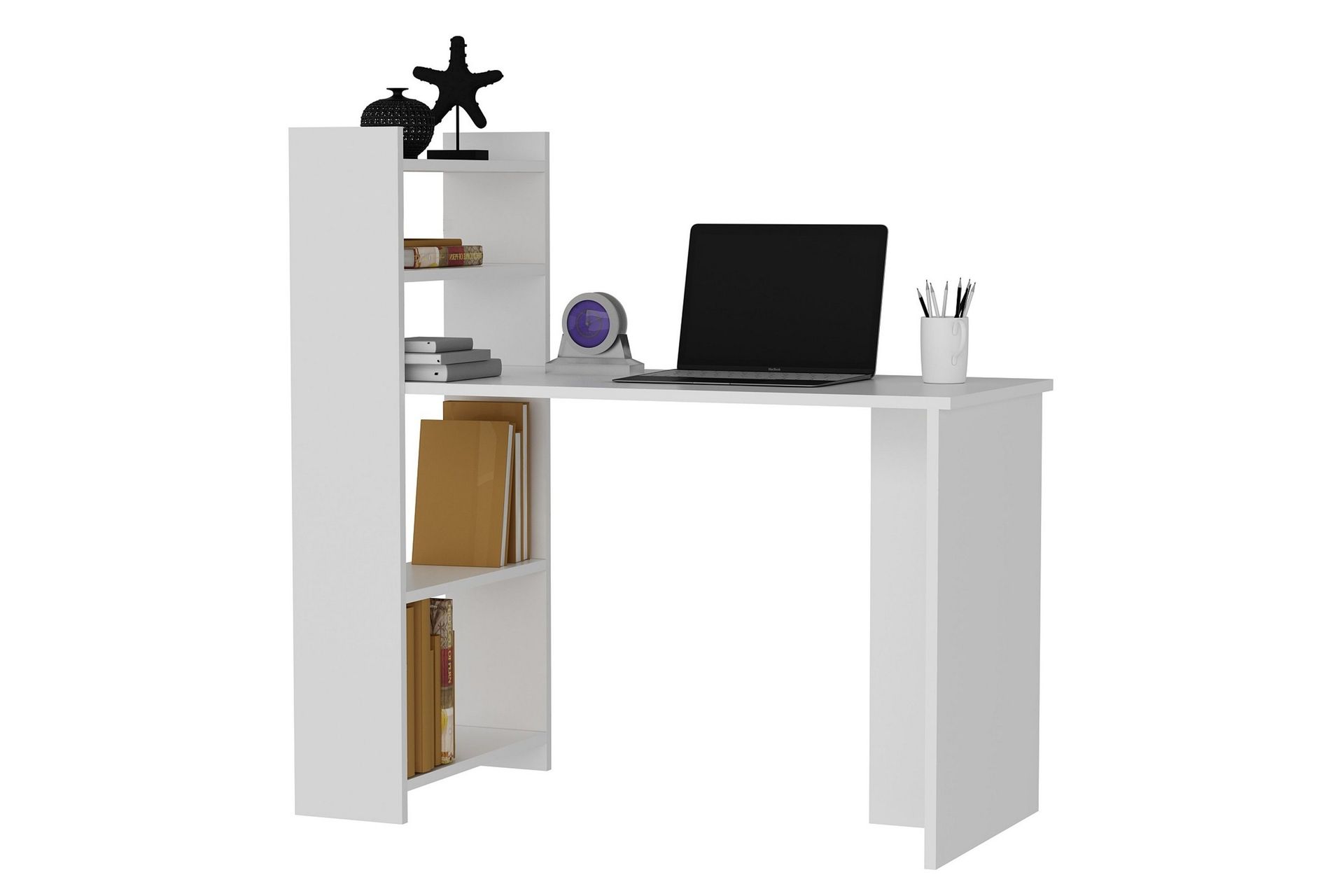 Chertsey Skrivebord 110x50 cm Hvit - Hanah Home - Møbler - Bord - Kontorbord - Skrivebord