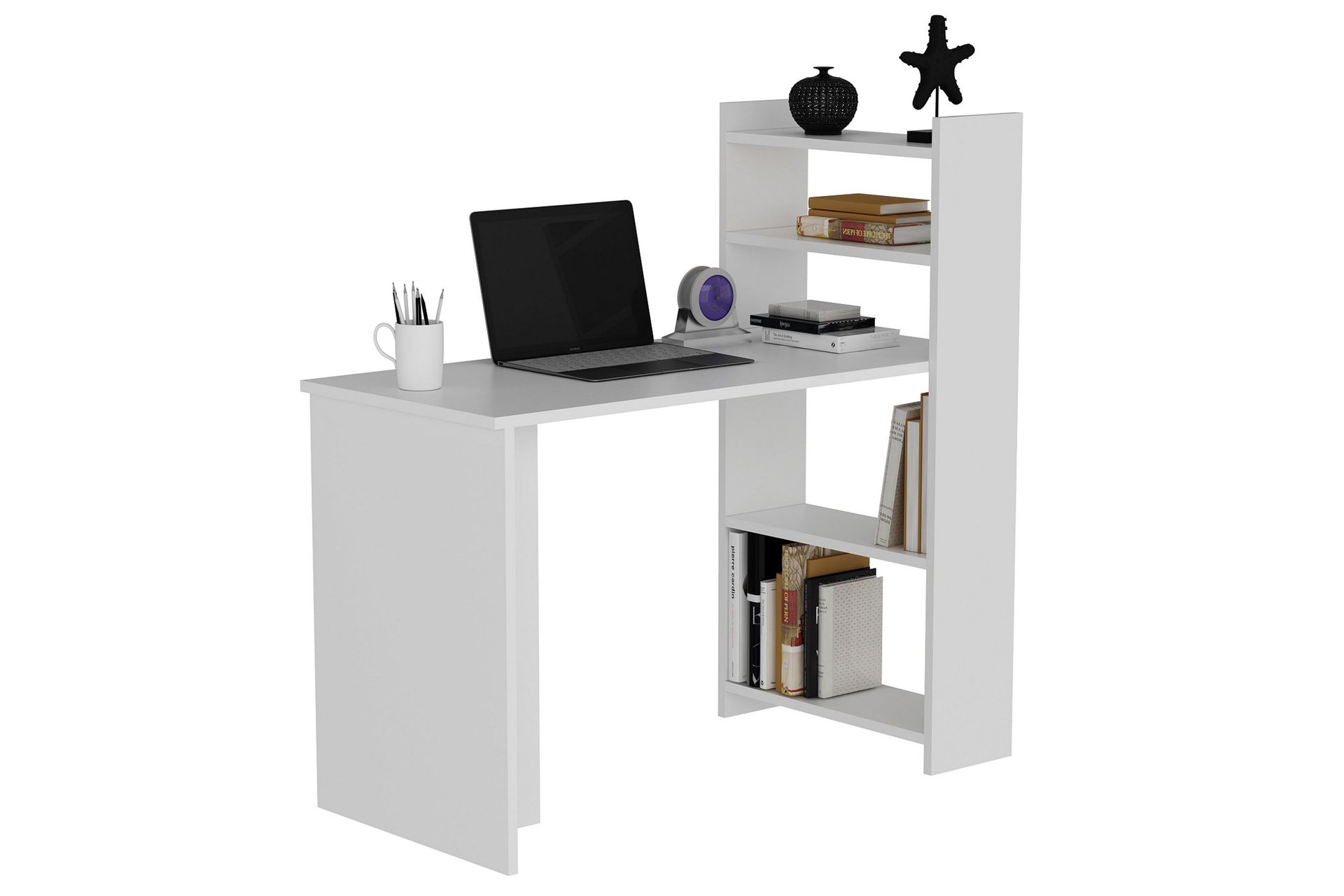 Chertsey Skrivebord 110x50 cm Hvit - Hanah Home - Møbler - Bord - Kontorbord - Skrivebord