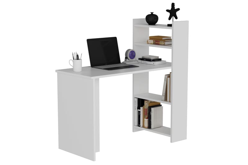 Chertsey Skrivebord 110x50 cm Hvit - Hanah Home - Møbler - Bord - Kontorbord - Skrivebord