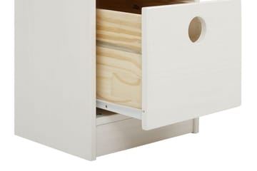 Masoomya Skrivebord 100 cm - Hvit - Møbler - Bord - Kontorbord - Skrivebord