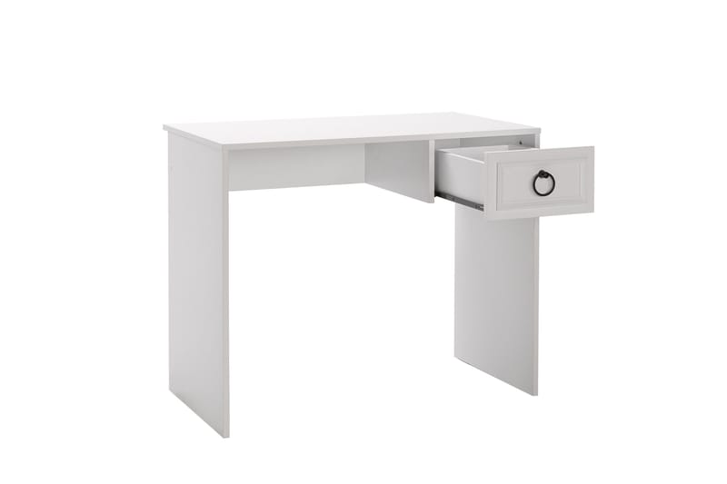 Ajra Skrivebord 90x51 cm Hvit - Hanah Home - Møbler - Bord - Kontorbord - Skrivebord