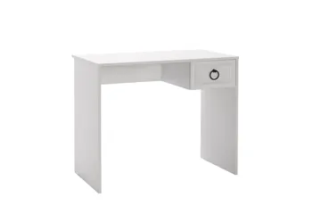 Ajra Skrivebord 90x51 cm Hvit - Hanah Home - Møbler - Bord - Kontorbord - Skrivebord
