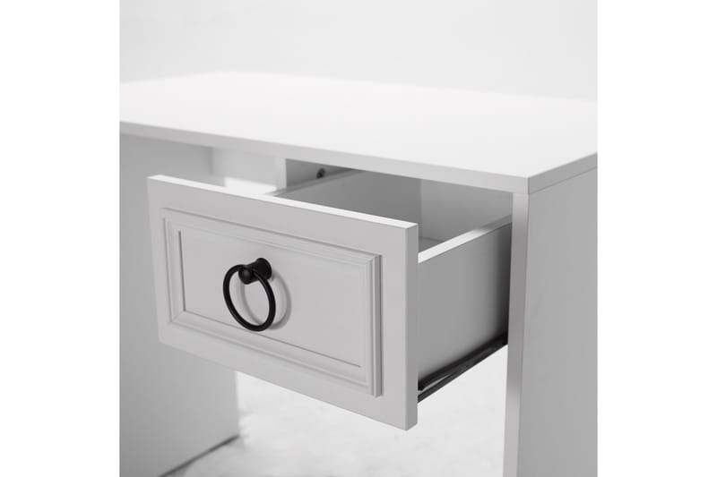 Ajra Skrivebord 90x51 cm Hvit - Hanah Home - Møbler - Bord - Kontorbord - Skrivebord