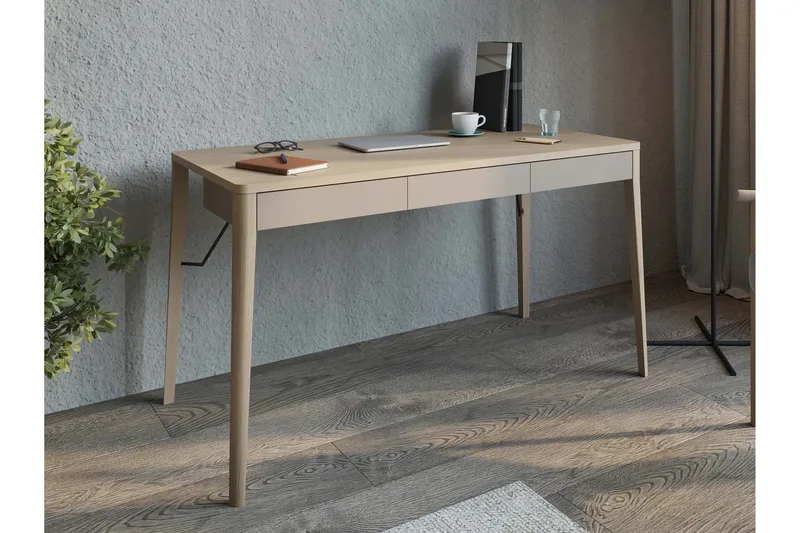 Aditiya Skrivebord 71x139 cm - Brun - Møbler - Bord - Kontorbord - Skrivebord