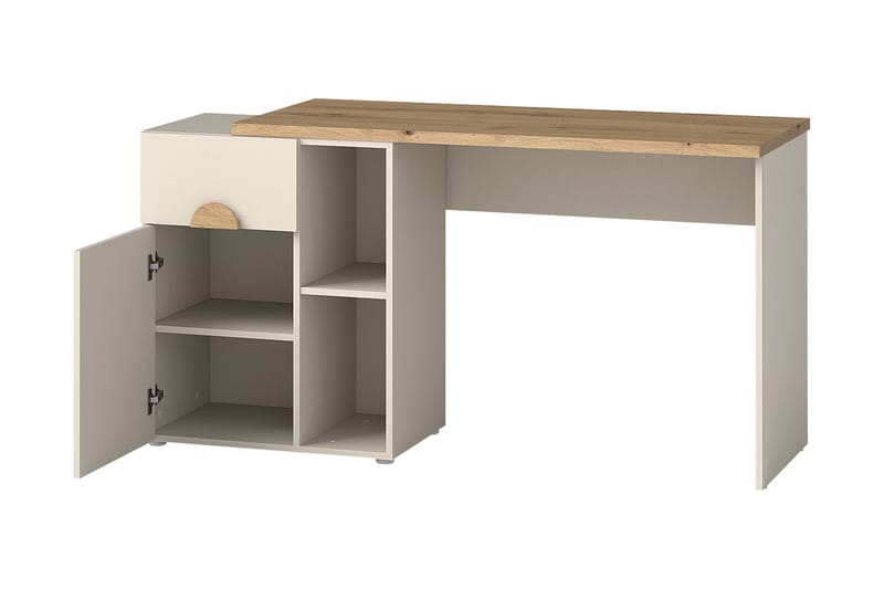 Adolfo Skrivebord 54x170 cm - Beige - Møbler - Bord - Kontorbord - Skrivebord