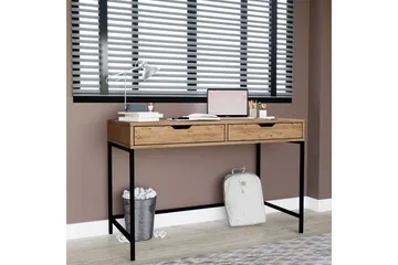 Atlas Skrivebord 55x120 cm - Brun - Møbler - Bord - Kontorbord - Skrivebord