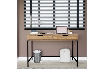 Atlas Skrivebord 55x120 cm - Brun - Møbler - Bord - Kontorbord - Skrivebord