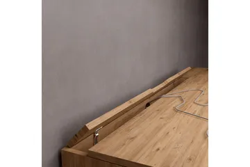 Atlas Skrivebord 55x160 cm - Brun - Møbler - Bord - Kontorbord - Skrivebord