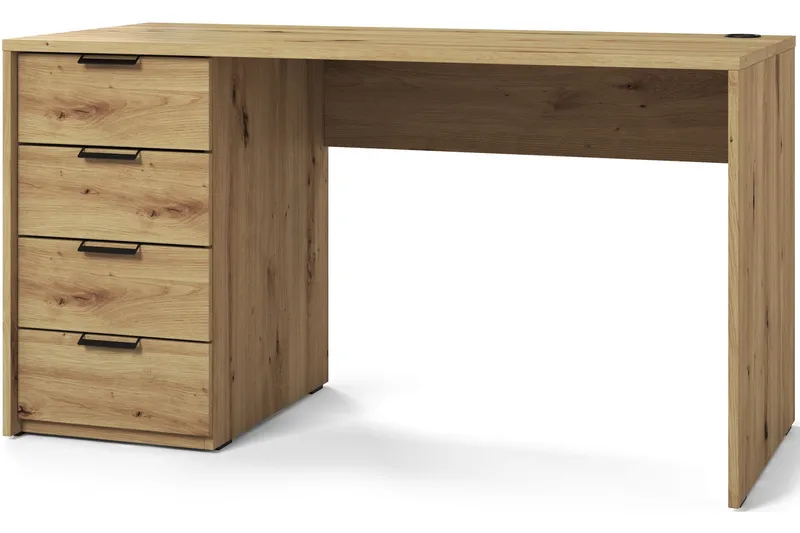 Barold Skrivebord 140x60 cm, Brun