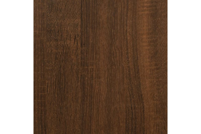 beBasic Hjørnepult brun eik 145x100x76 cm konstruert tre - Brun - Skrivebord