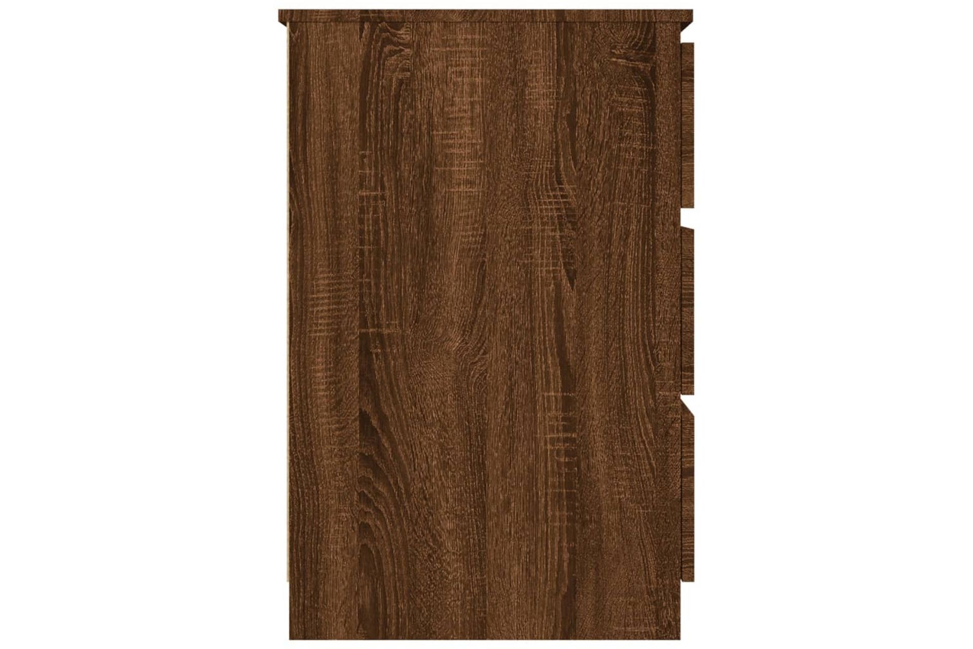 beBasic Skrivebord brun eik 140x50x77 cm konstruert tre - Brun - Møbler - Bord - Kontorbord - Skrivebord