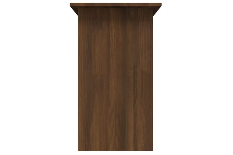 beBasic Skrivebord brun eik 80x45x74 cm konstruert tre - Brun - Møbler - Bord - Kontorbord - Skrivebord