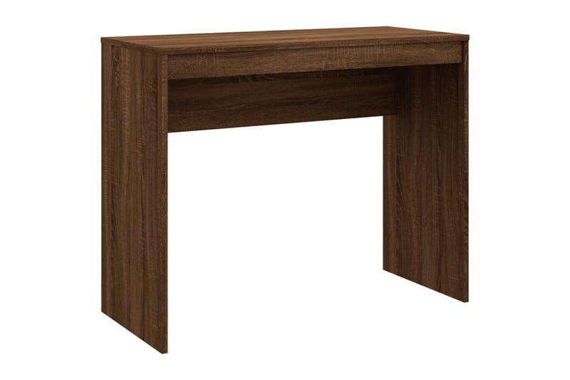 beBasic Skrivebord brun eik 90x40x72 cm konstruert tre - Brun - Møbler - Bord - Kontorbord - Skrivebord