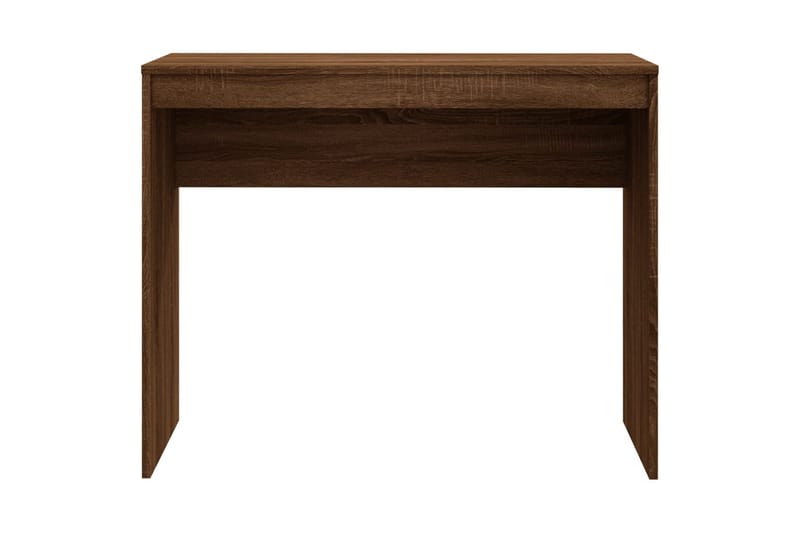 beBasic Skrivebord brun eik 90x40x72 cm konstruert tre - Brun - Møbler - Bord - Kontorbord - Skrivebord