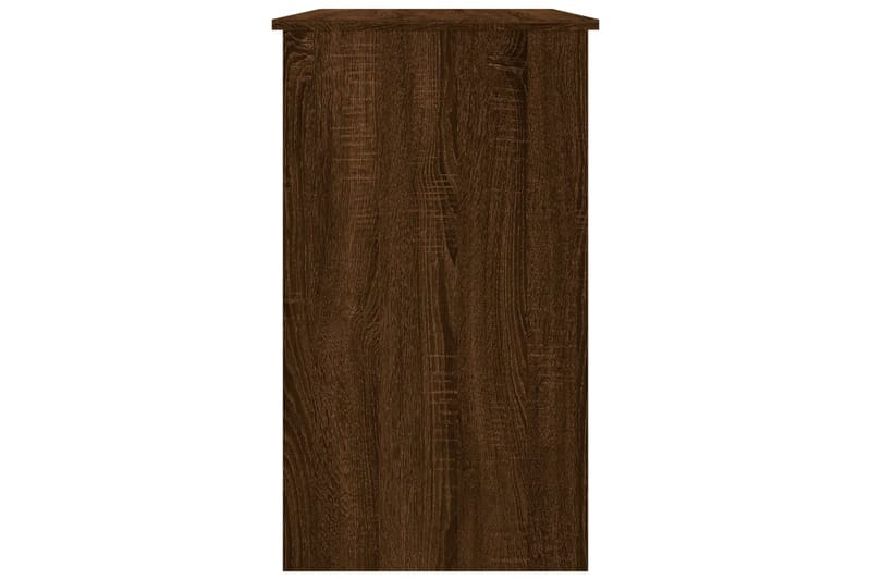 beBasic Skrivebord brun eik 90x45x76 cm konstruert tre - Brun - Møbler - Bord - Kontorbord - Skrivebord