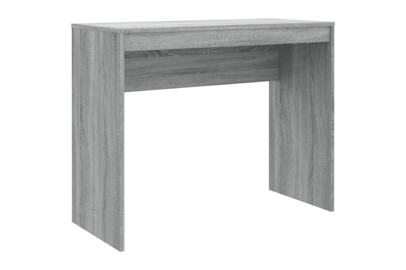 beBasic Skrivebord grå sonoma 90x40x72 cm konstruert tre - GrÃ¥ - Møbler - Bord - Kontorbord - Skrivebord