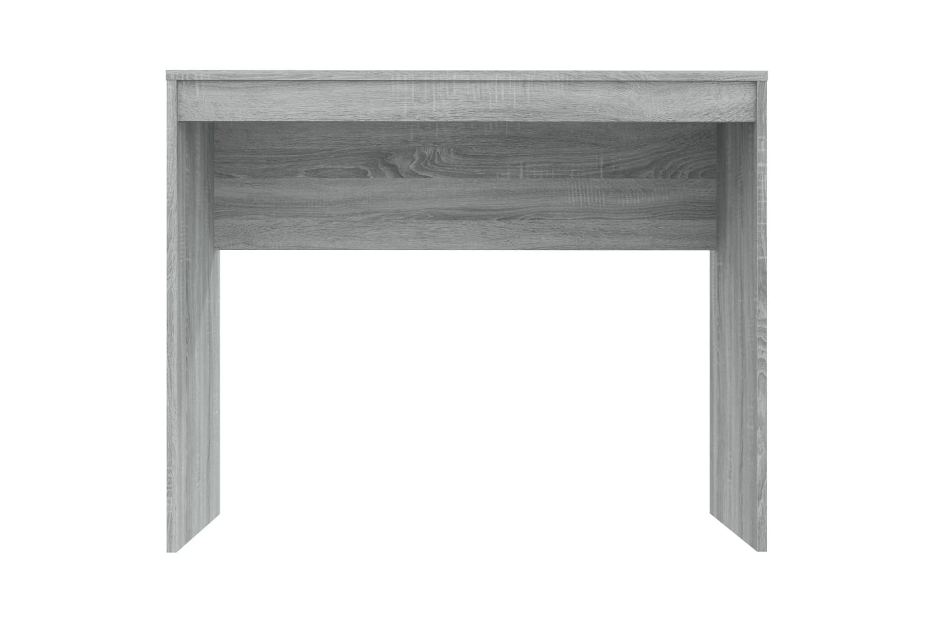 beBasic Skrivebord grå sonoma 90x40x72 cm konstruert tre - GrÃ¥ - Møbler - Bord - Kontorbord - Skrivebord