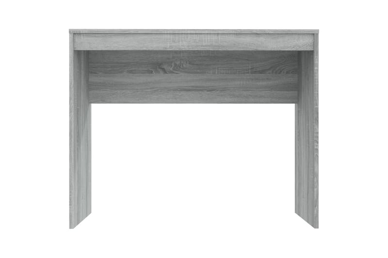 beBasic Skrivebord grå sonoma 90x40x72 cm konstruert tre - GrÃ¥ - Skrivebord