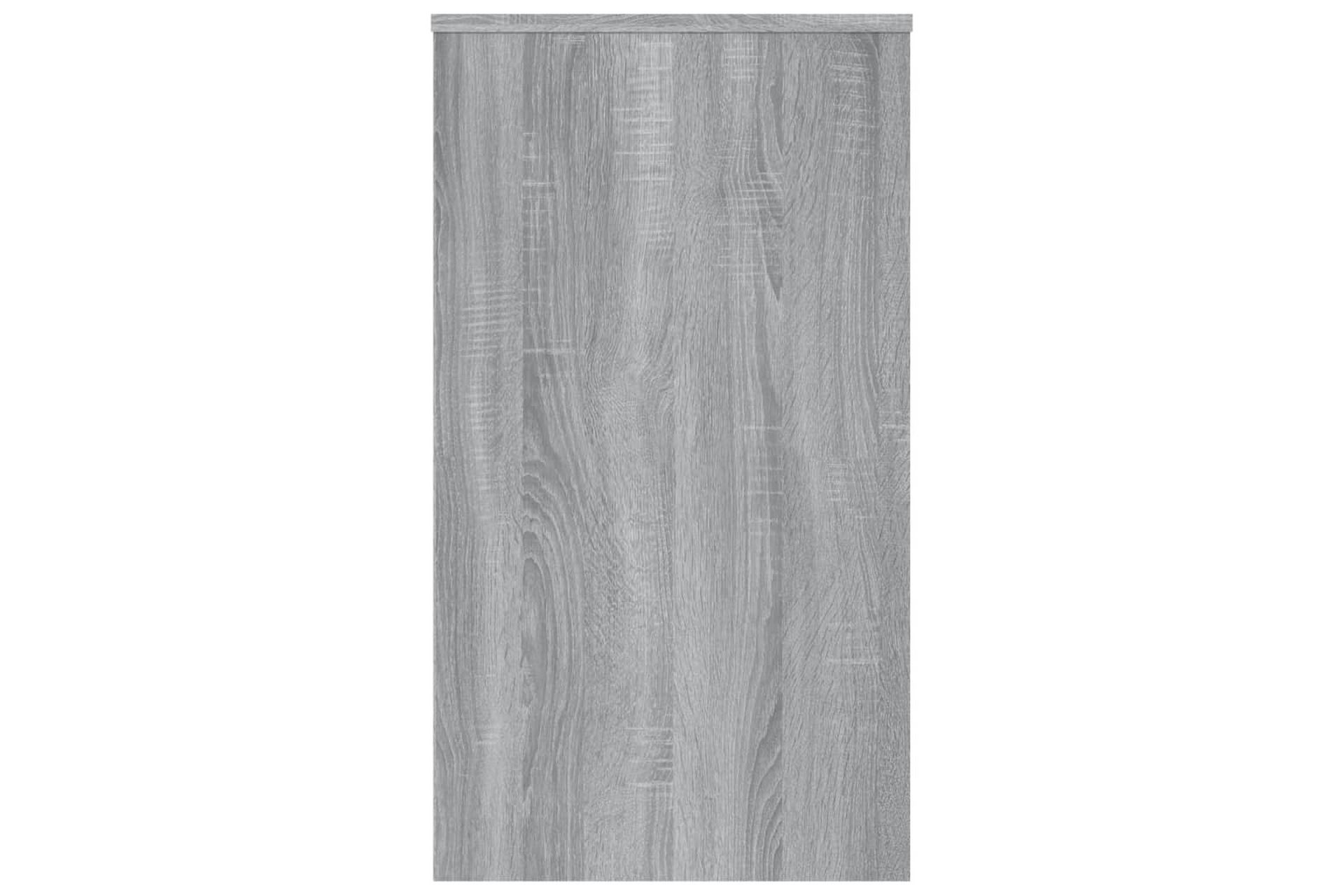 beBasic Skrivebord grå sonoma 90x40x72 cm konstruert tre - GrÃ¥ - Møbler - Bord - Kontorbord - Skrivebord