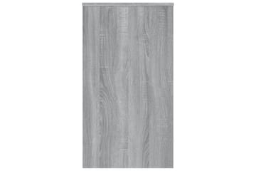 beBasic Skrivebord grå sonoma 90x40x72 cm konstruert tre - GrÃ¥ - Møbler - Bord - Kontorbord - Skrivebord