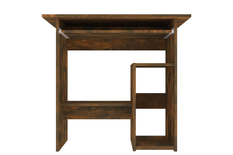beBasic Skrivebord røkt eik 80x45x74 cm konstruert tre - Brun - Møbler - Bord - Kontorbord - Skrivebord