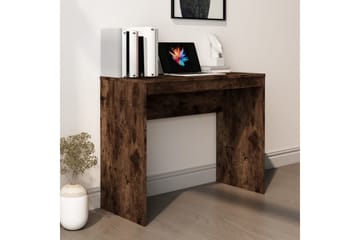 beBasic Skrivebord røkt eik 90x40x72 cm konstruert tre - Brun - Møbler - Bord - Kontorbord - Skrivebord