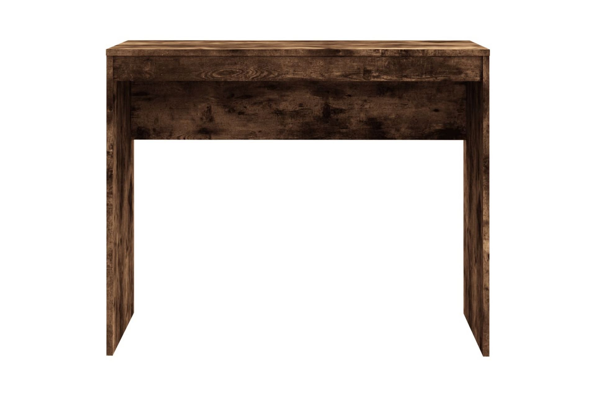 beBasic Skrivebord røkt eik 90x40x72 cm konstruert tre - Brun - Møbler - Bord - Kontorbord - Skrivebord