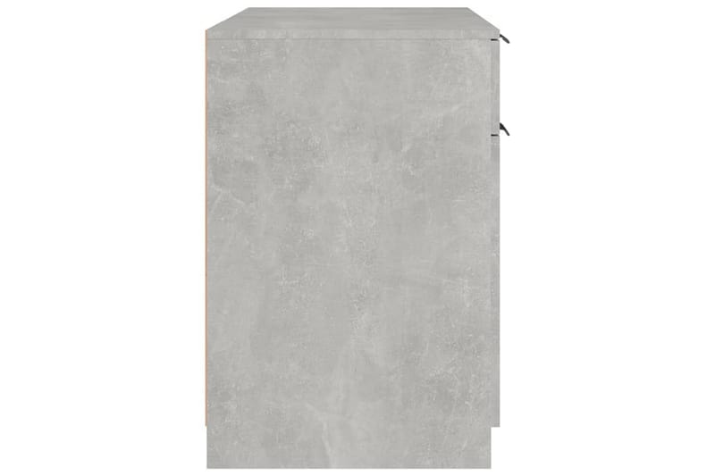 beBasic Skrivebordskap betonggrå 100x50x75 cm konstruert tre - GrÃ¥ - Møbler - Bord - Kontorbord - Skrivebord