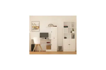 Ceyron Skrivebord 40x155 cm - Matt Hvit - Møbler - Bord - Kontorbord - Skrivebord
