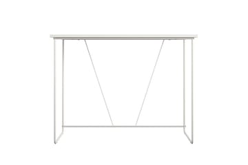 Dante Skrivebord i Tre med Metallstativ - Beige - Møbler - Bord - Kontorbord - Skrivebord