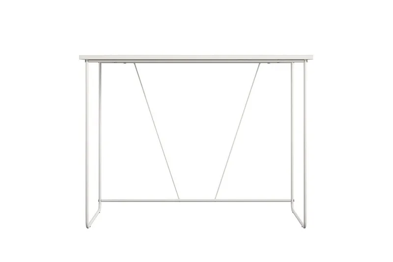 Dante Skrivebord i Tre med Metallstativ, Beige