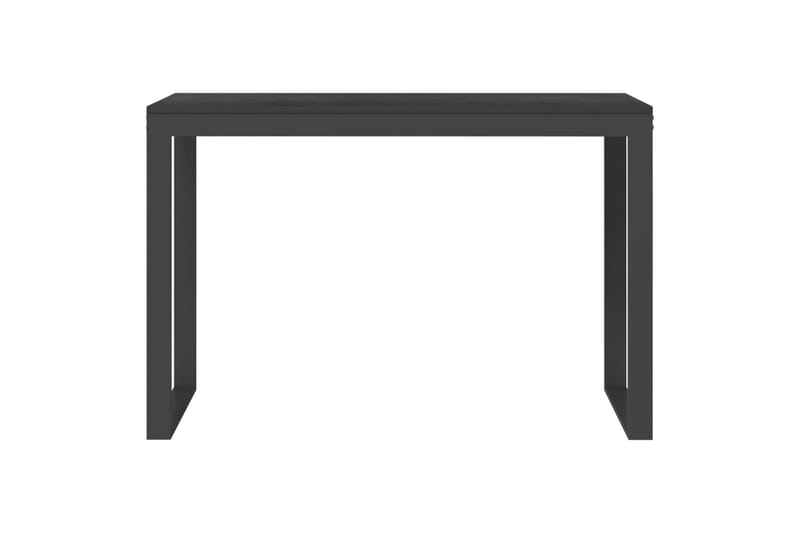 Databord svart 110x60x73 cm sponplate - Svart - Møbler - Bord - Kontorbord - Skrivebord