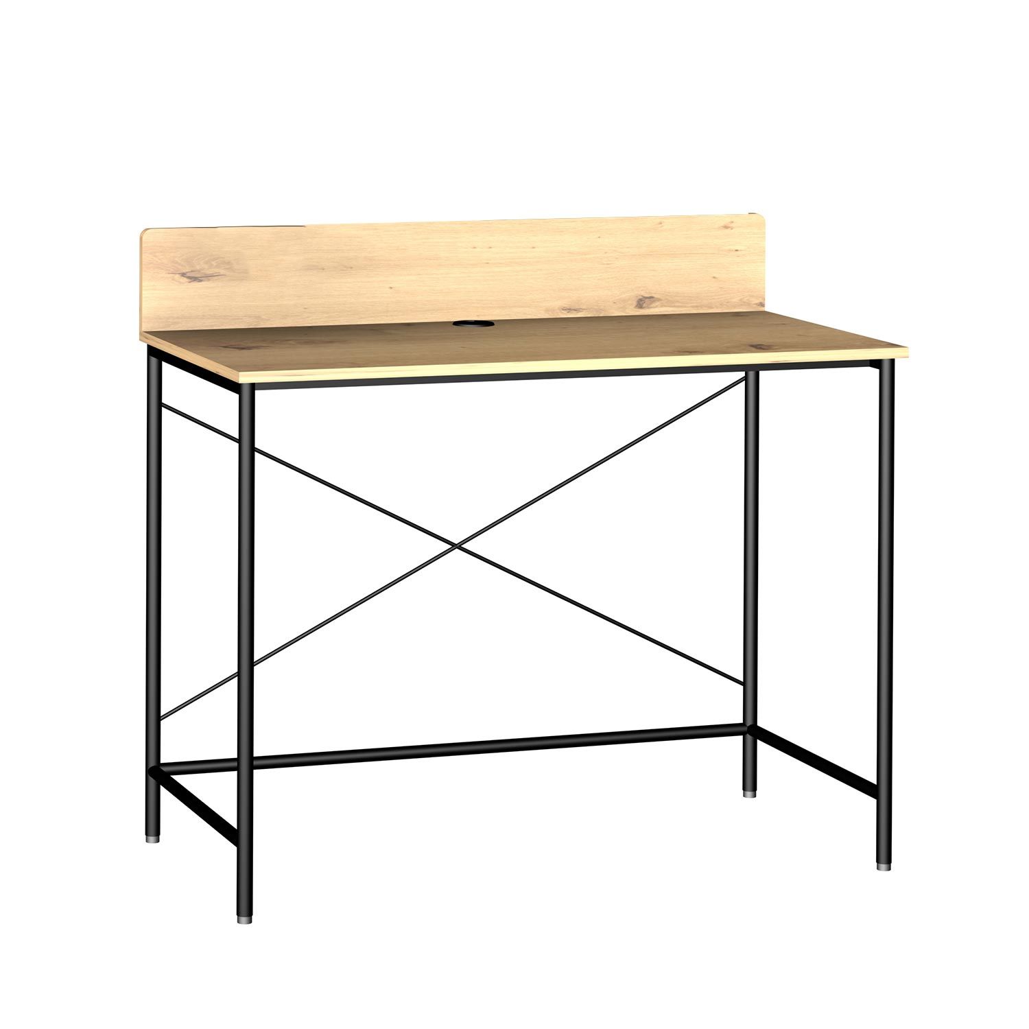 Desk HOME4YOU - ask / svart