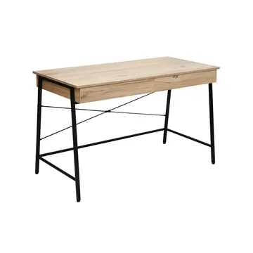 Desk HOME4YOU - Brun - Møbler - Bord - Kontorbord - Skrivebord