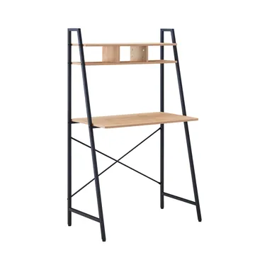 Desk HOME4YOU - eikebark / brun - Møbler - Bord - Kontorbord - Skrivebord